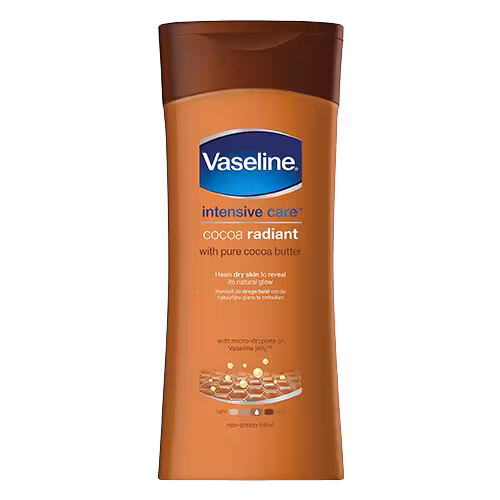 لوسیون بدن کاکائو وازلین حجم 200 میل VASELINE COCOA RADIANT BODY LOTION