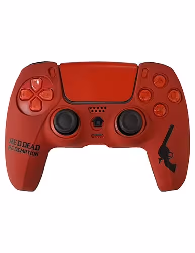 روکش دسته PS5 طرح red dead قرمز