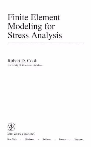 خرید و دانلود نسخه کامل کتاب Finite element modeling for stress analysis