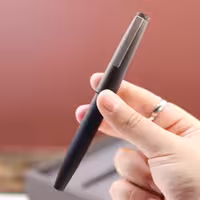 خودنویس لامی 2000 مشکی با جا قلمی LAMY 2000 FP M black and pen case 01