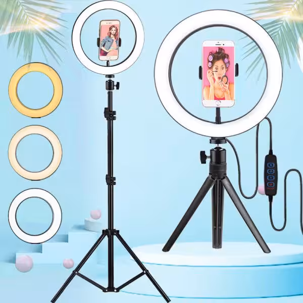 رینگ لایت حرفه ای سایز 26 PROFESSIONAL RING LIGHT ZD-666