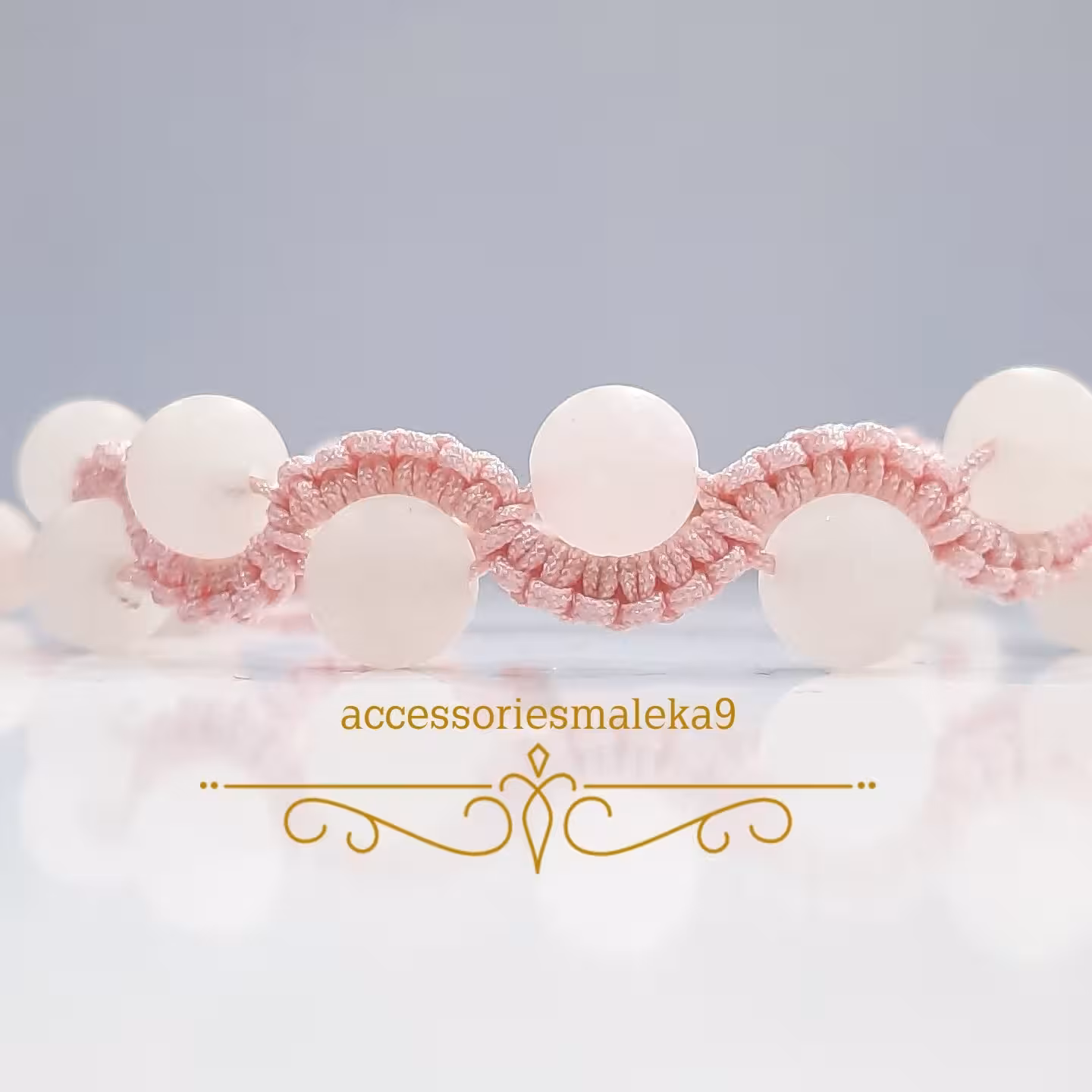 دستبند سنگ کوارتز 