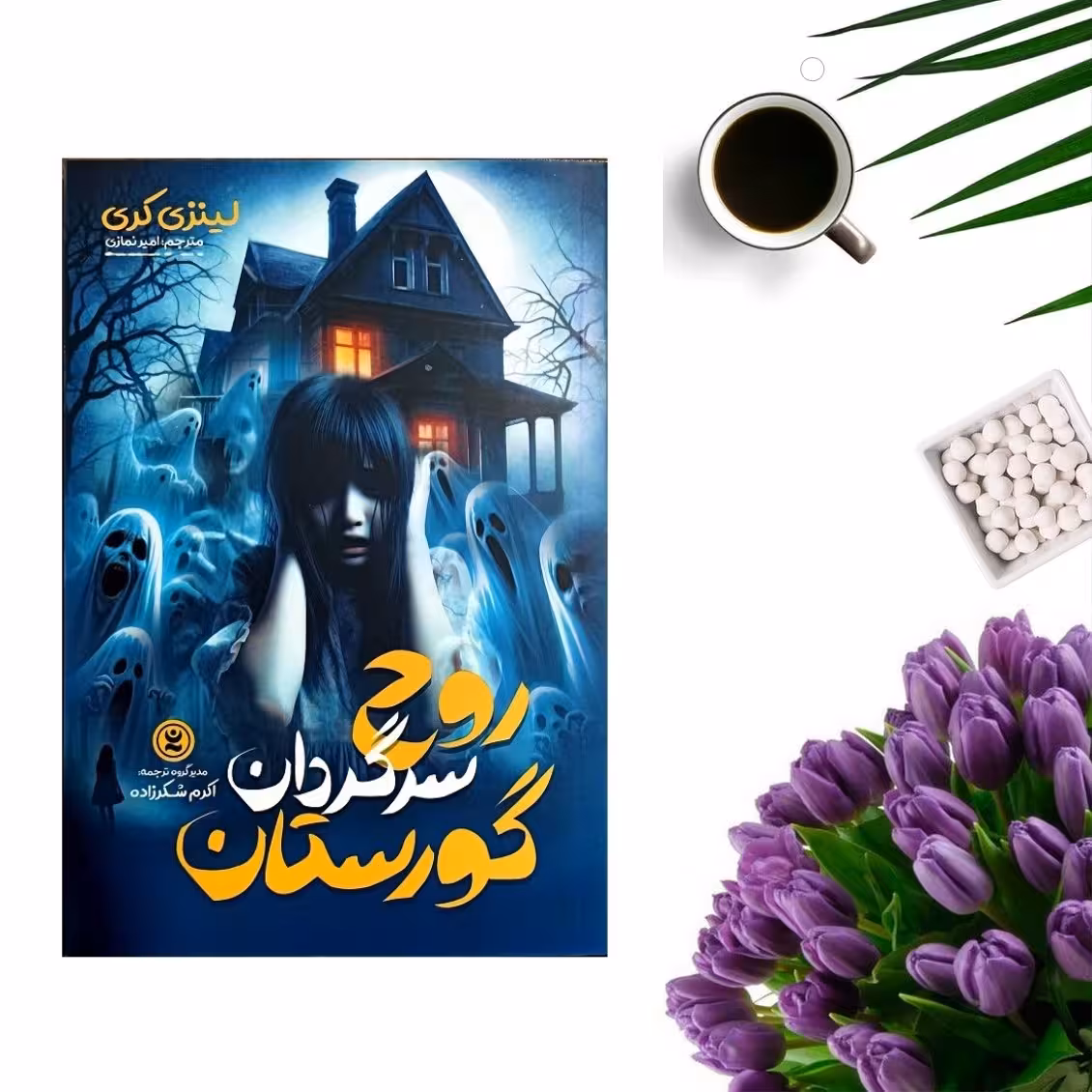 کتاب روح سرگردان گورستان اثر لینزی کری انتشارات نگاه اشنا