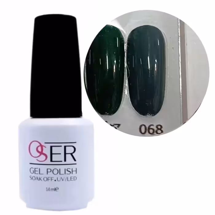 لاک ژل ناخن اوسر شماره 068 OSER GEL PULISH