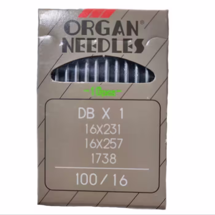 سوزن چرخ راسته دوزی (DB) اَعلاء شماره 16 (بسته 10 عددی)