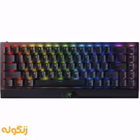 کیبورد گیمینگ RAZER Keyboard Blackwidow V3 mini HS Green - زنگوله