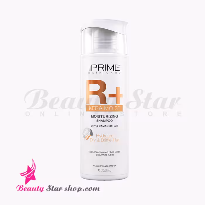 شامپو رطوبت رسان  R پرایم مناسب مو خشک و آسیب دیده حجم 250 میلی لیتر