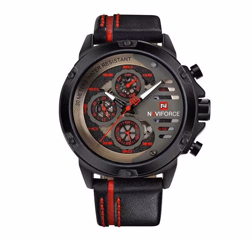 ساعت مچی عقربه ای مردانه ناوی فورس مدل Naviforce NF9110BRB