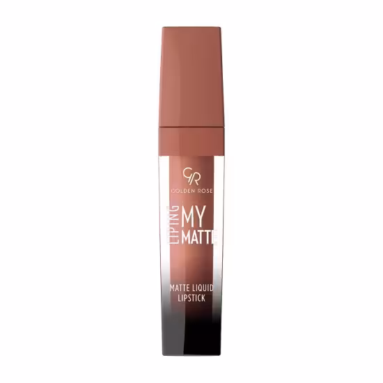 رژ لب مایع و مات گلدن رز Golden rose مدل Liping My Matte شماره 17