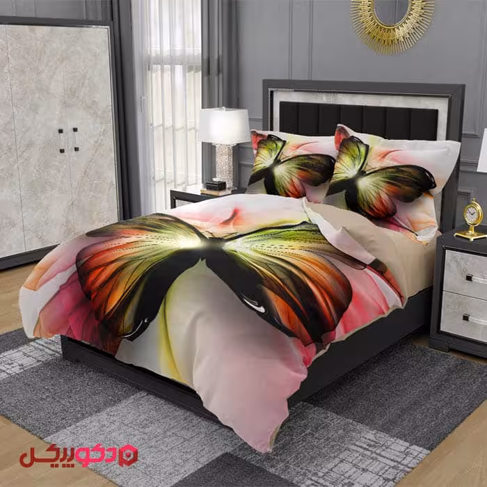 روتختی سه بعدی طرح پروانه B07