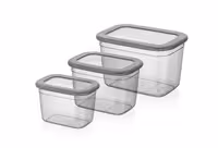 بانکه درب سیلیکونی فولی لایف ترکیه در سه سایز 2300- 1300- 800 میلی   لیتری رنگ دودی کد POLI SAK 0315