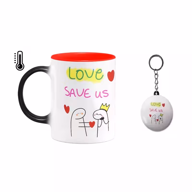 خرید ماگ-لیوان حرارتی  عشق کد 34 بدون جاکلیدی