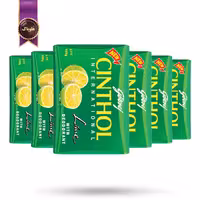 6 بسته صابون سینتول Cinthol مدل لیمو Lime پک 6 تایی (اورجینال)