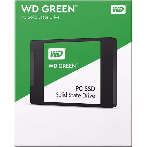 حافظه SSD وسترن دیجیتال مدل GREEN WDS480G2G0A ظرفیت 480 گیگابایت