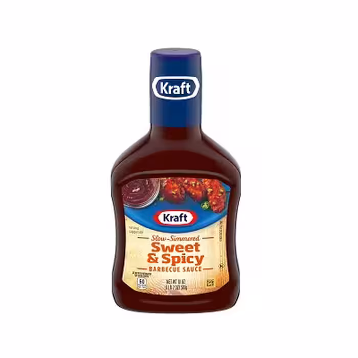 سس باربیکیو شیرین و تند کرافت Kraft وزن 510 گرم