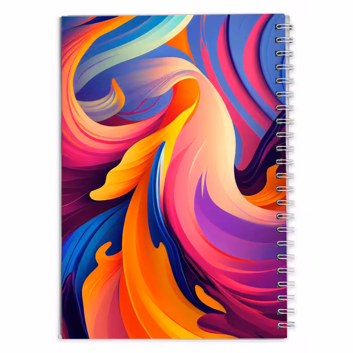 دفتر مشق کلاسیک رنگارنگ