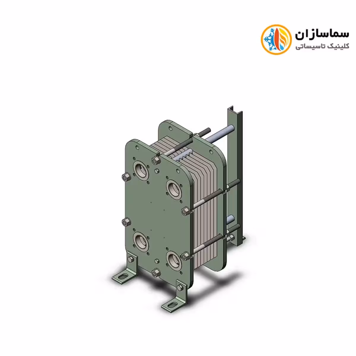 مبدل حرارتی صفحه ای سهند مدل SDS06