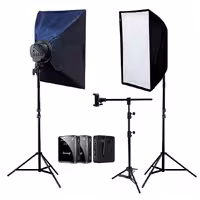 کیت عکاسی دوتایی سافت باکس 5 لامپی D-kit34