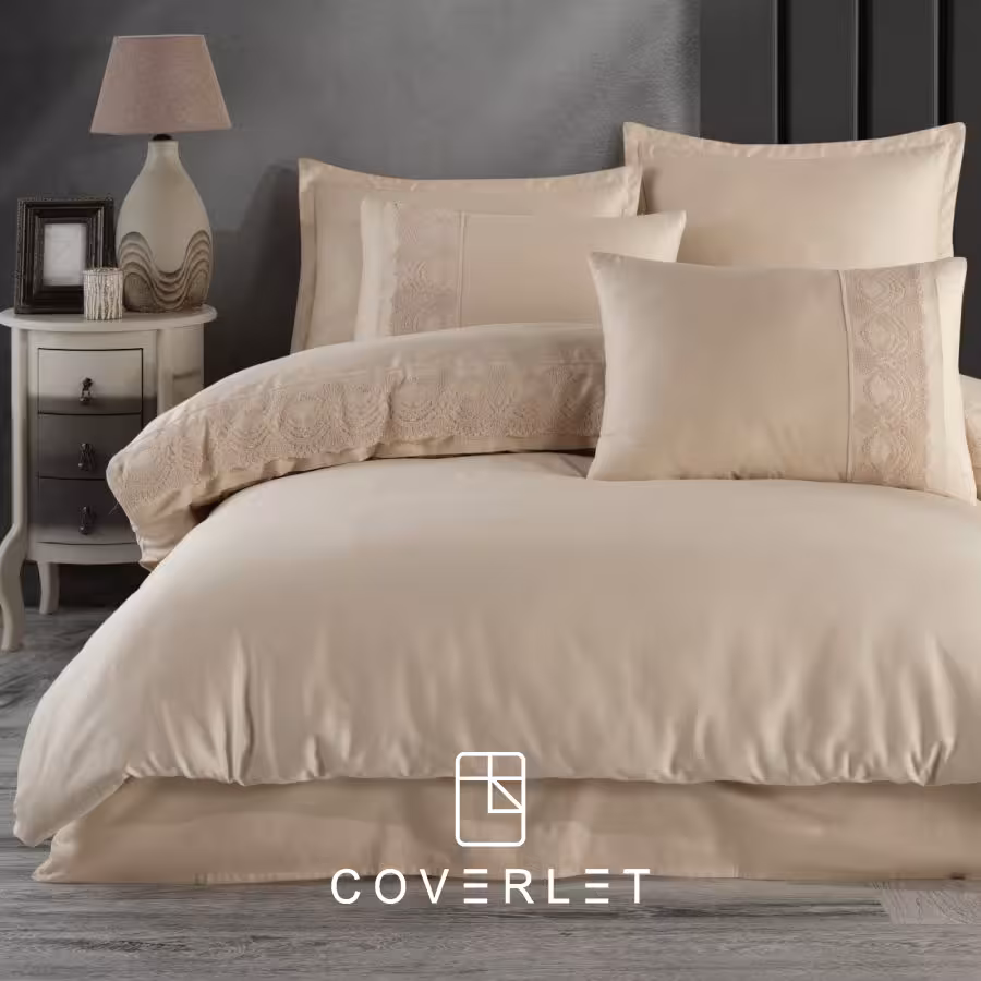 روتختی بژ کاوری دونفره مدل Valinor