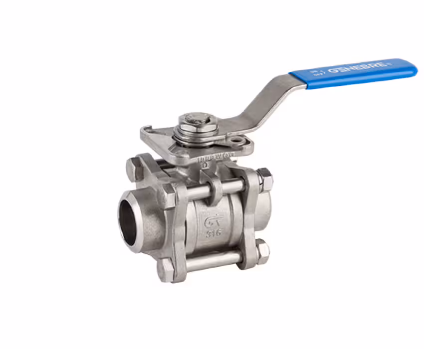 شیر توپی 1 اینچ Butt weld خنبره مدل 06 2026