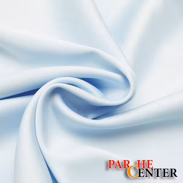 پارچه کرپ سوپر مازراتی آبی یخی