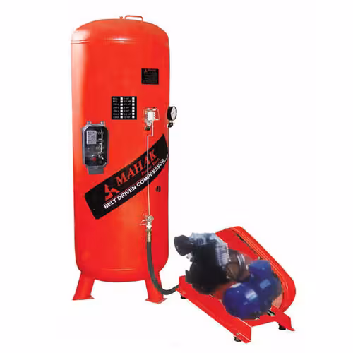 کمپرسور 600 لیتری 3 سیلندر با مخزن 500 لیتری مدل AP-602 S محک