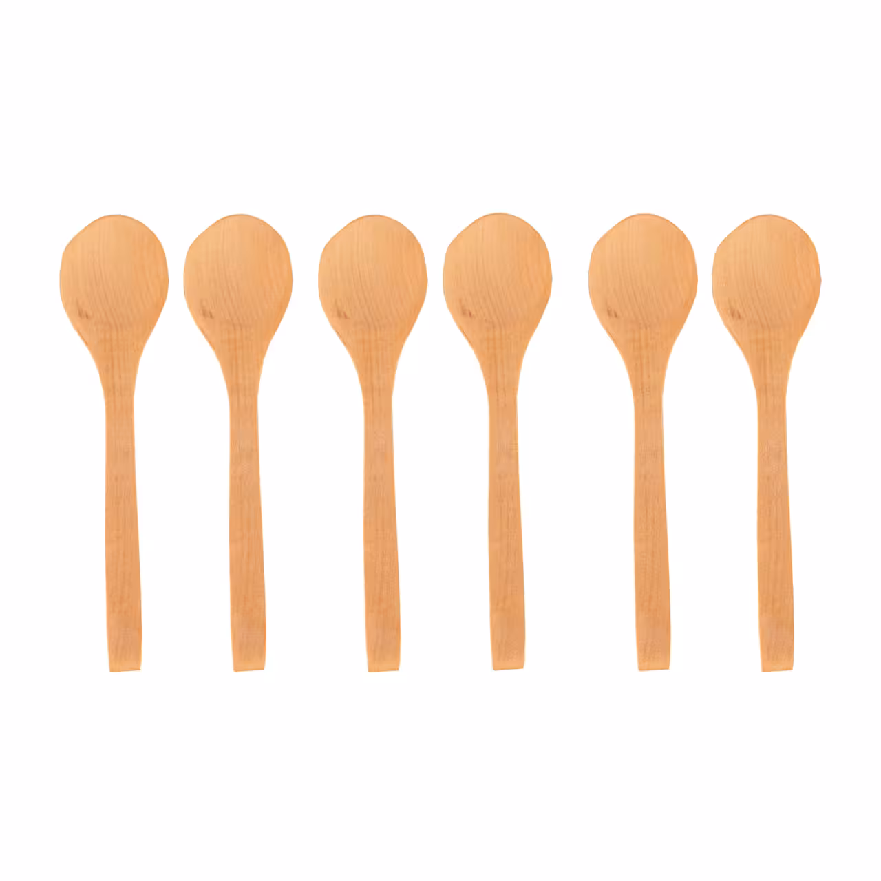 پیمانه چوبی بسته 6 عددی