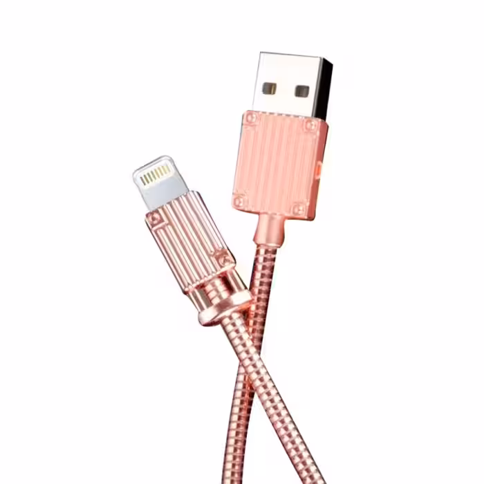 کابل شارژ فلزی لایتنینگ مدل XO NB33