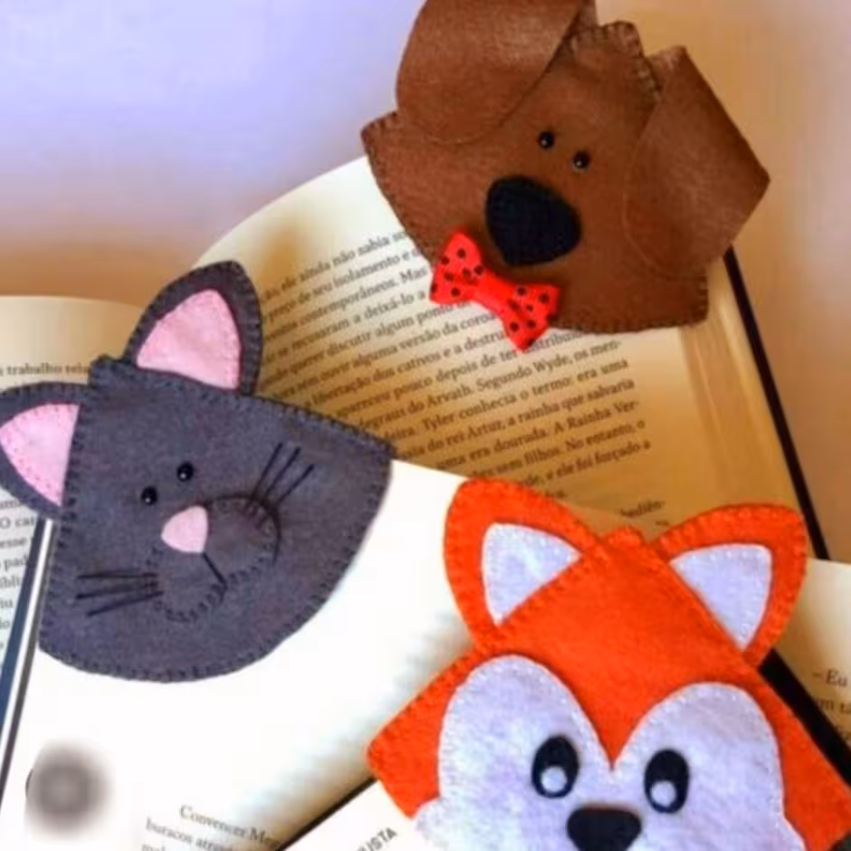 پک  10 عددی بوک مارک یا نشانگر  کتاب (در طرح های دلخواه)