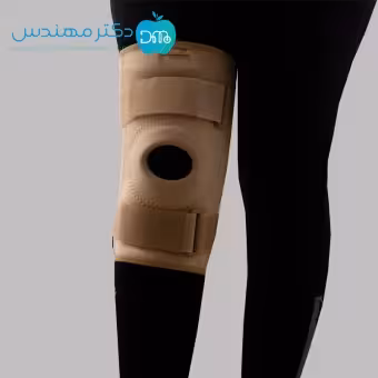 زانوبند طبی نئوپرنی چهارفنره پاک سمن کد 085