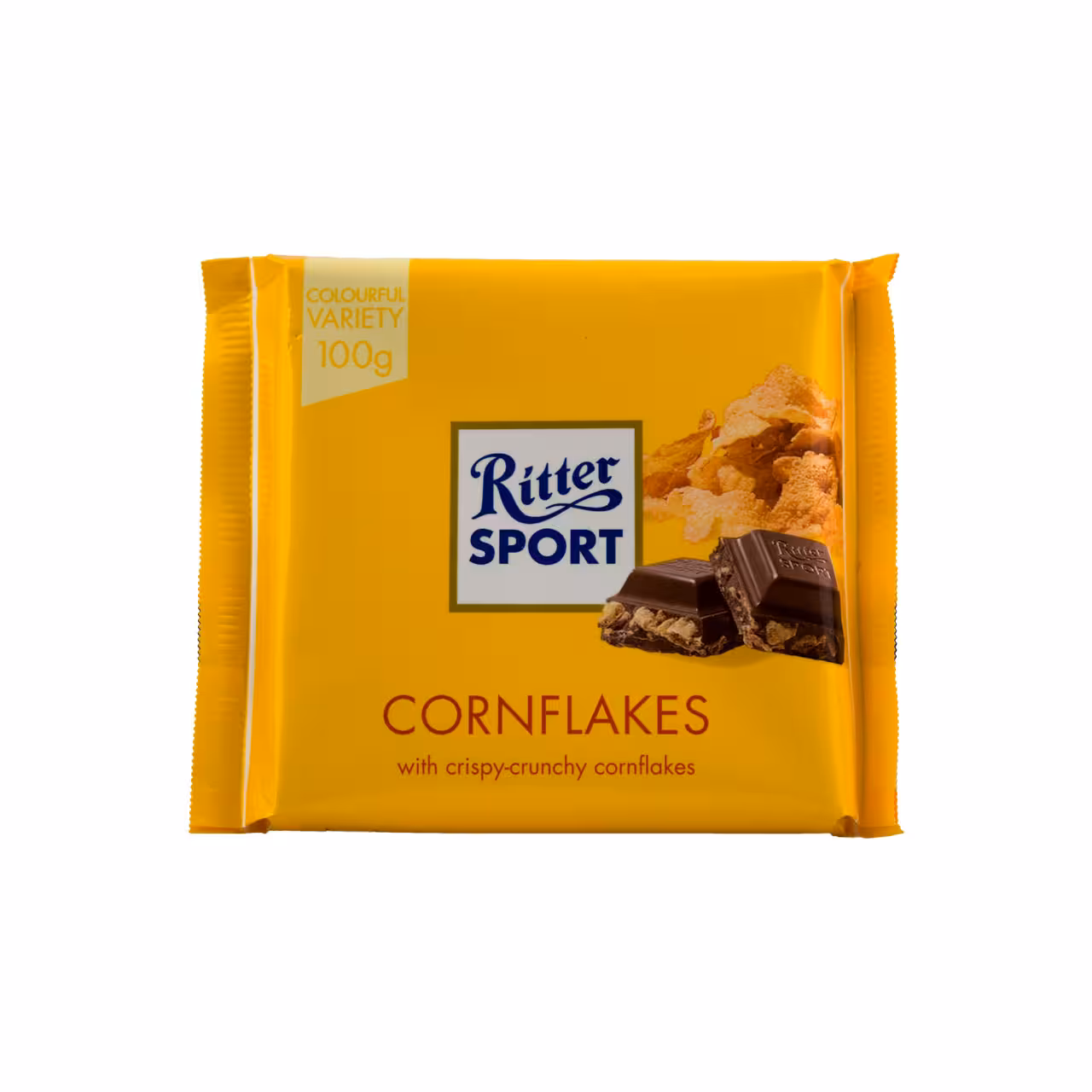 شکلات با کورن فلکس 100 گرم ریتر اسپرت - Ritter Sport