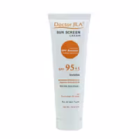 کرم ضدآفتاب بی رنگ spf 95 دکتر ژیلا