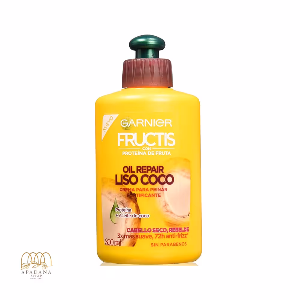 کرم صاف کننده موی گارنیه مدل Fructis Liso Coco حجم 300 میل