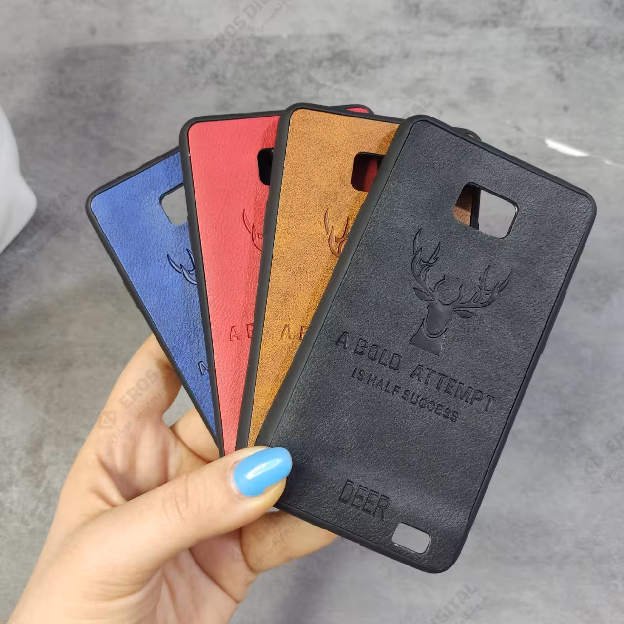 قاب گوشی Samsung Galaxy S2 پشت چرم طرح گوزن