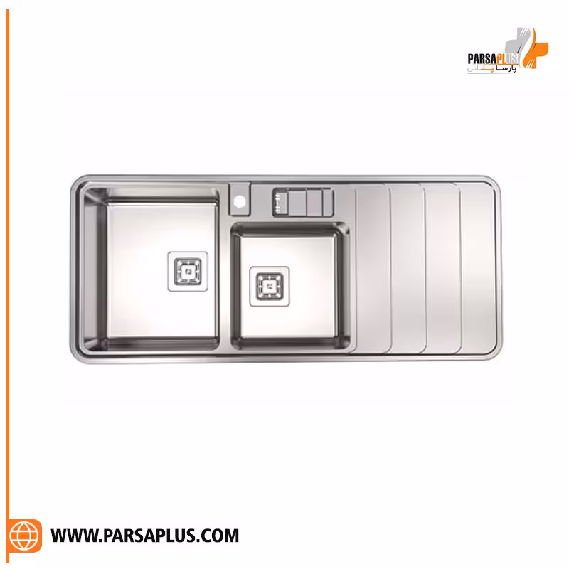 سینک 856 توکار استیل البرز