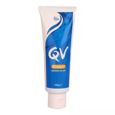 کرم مرطوب کننده قوی QV کیو وی 100 گرم QV cream replenishes dry skin (غیر اصل)