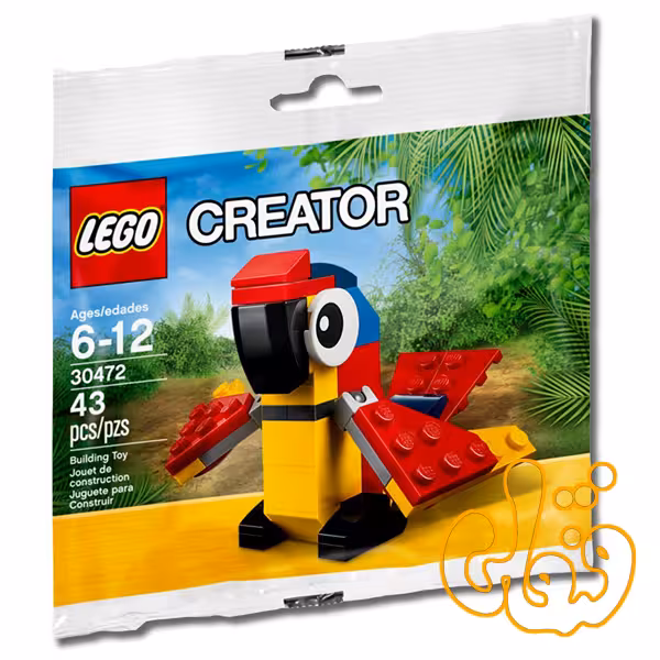 لگو ساختنی طوطی Parrot 30472