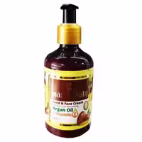 کرم آبرسان دست و صورت مکس بیوتی max beauty عصاره آرگان 220 میلی لیتر