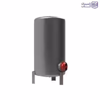 منبع کویل دار عمودی 2000 لیتری ایده آل مخزن