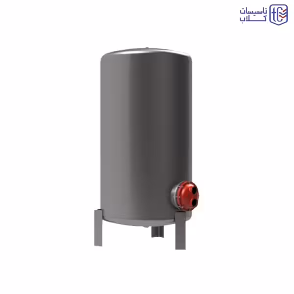 منبع کویل دار عمودی 2000 لیتری ایده آل مخزن