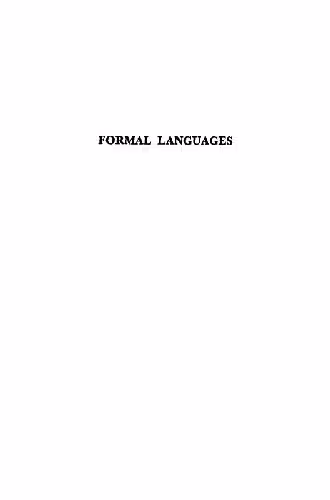 خرید و دانلود نسخه کامل کتاب Formal languages