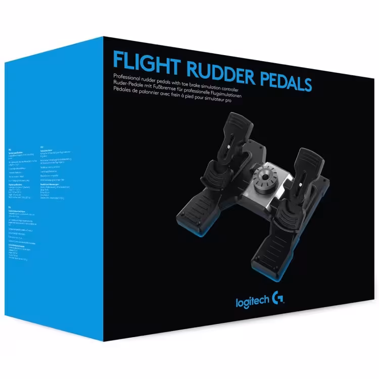 پدال هدایت پرواز لاجیتک Logitech G Pro Flight Rudder Pedals
