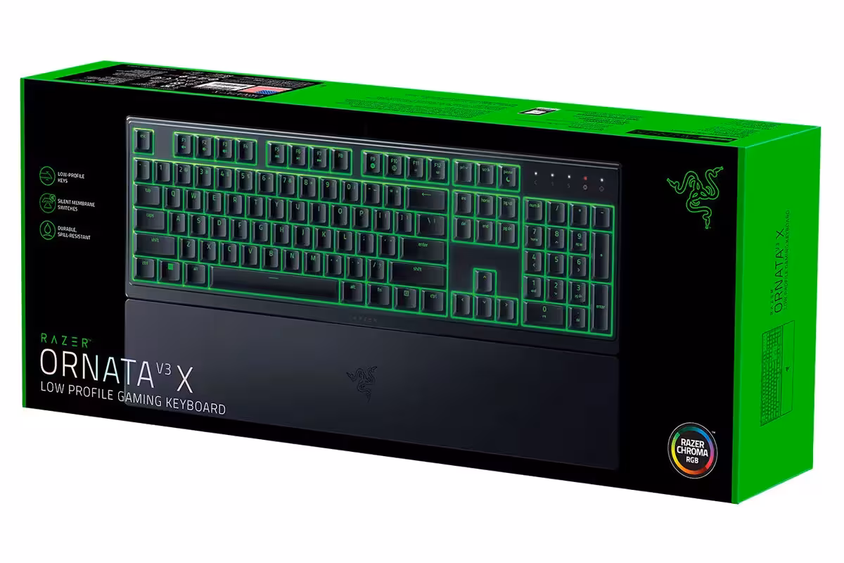 کیبورد مخصوص بازی ریزر مدل Ornata V3x