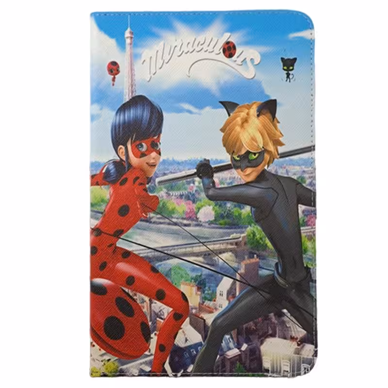 کیف کلاسوری طرح دختر کفشدوزکی 2 | تبلت سامسونگ Tab A 10.1 (T580-T585)