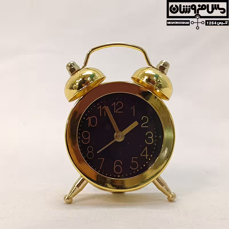ساعت مینیمال آبکاری طلایی مدل ساگلد