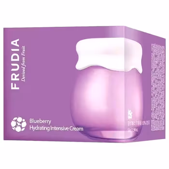 کرم فشرده آبرسان بلوبری کره ای فرودیا FRUDIA Blueberry Hydrating Intensive مناسب پوست خشک 55 گرم