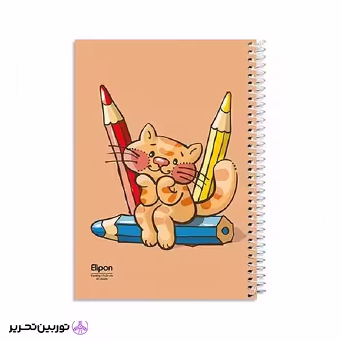 دفتر نقاشی 40 برگ وزیری فانتزی الیپون کد 05