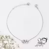 دستبند نقره 925 عیار ایتالیایی کد 18488