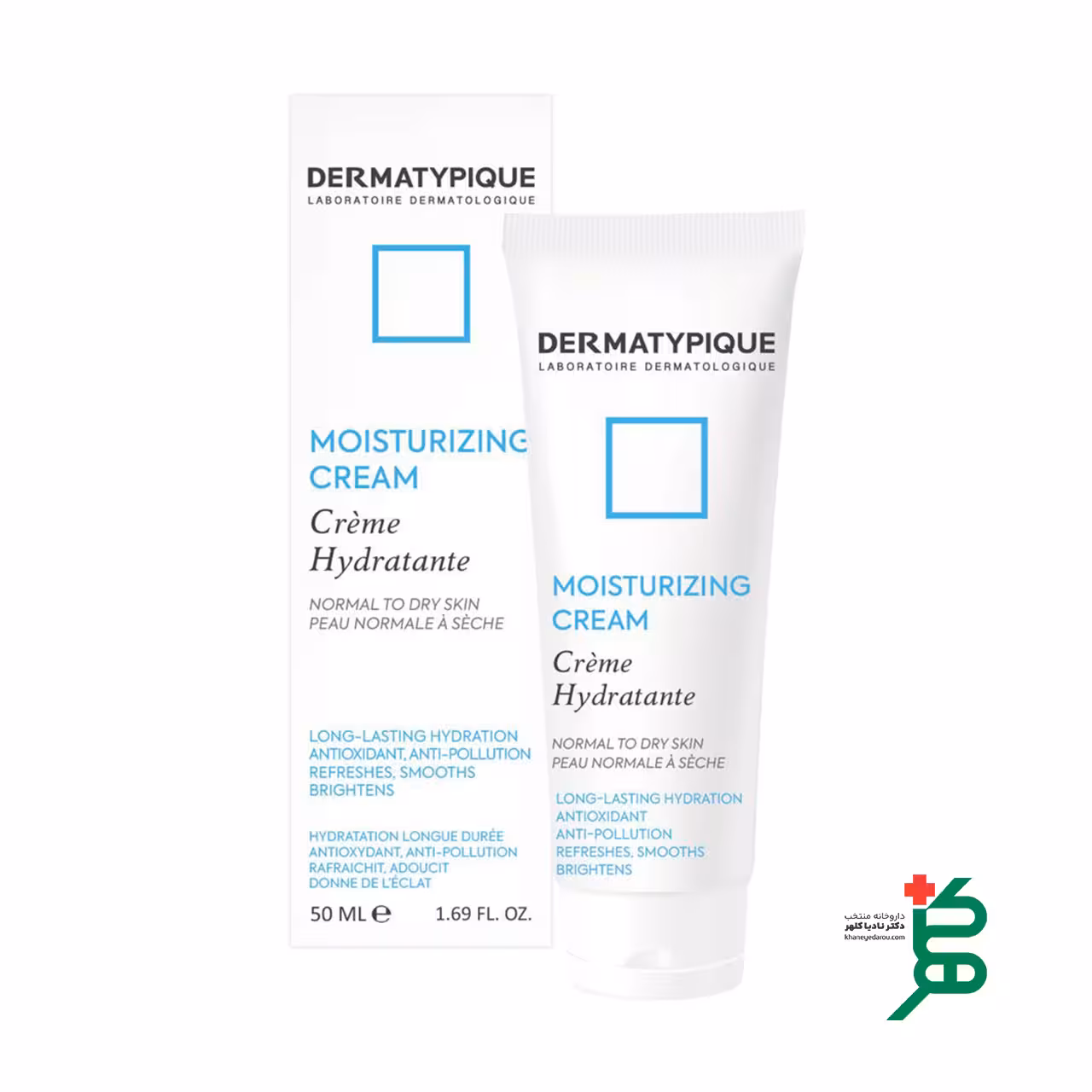 درماتيپيک كرم مرطوب كننده و آبرسان پوست خشک