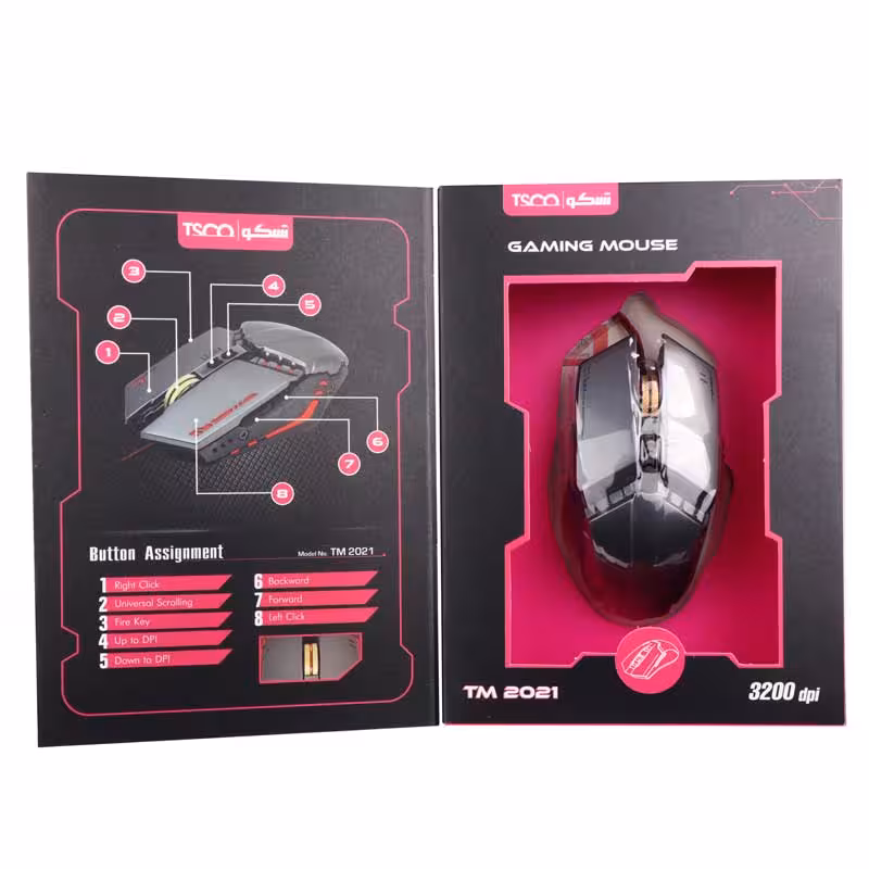 موس باسیم گیمینگ تسکو Tsco TM-2021
